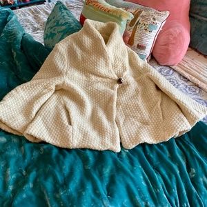 Free People Knit Swing Coat